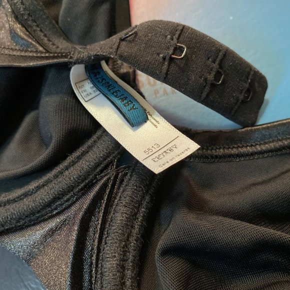 MAISON LEJABY PARIS 5513-04 NEW  SZ 32 D BLACK NUAGE PUR UNDERWIRED FULL CUP BRA - Picture 7 of 7